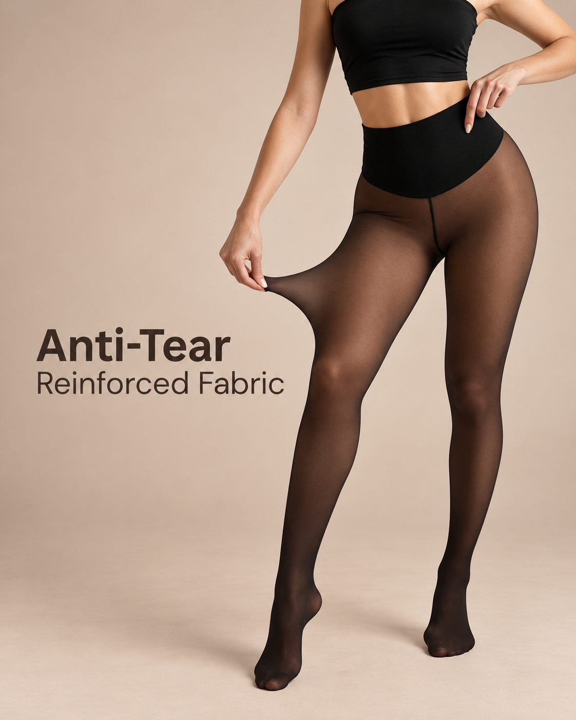SheerSculpt™ Thermal Tights – Smoothing & Fleece-Lined