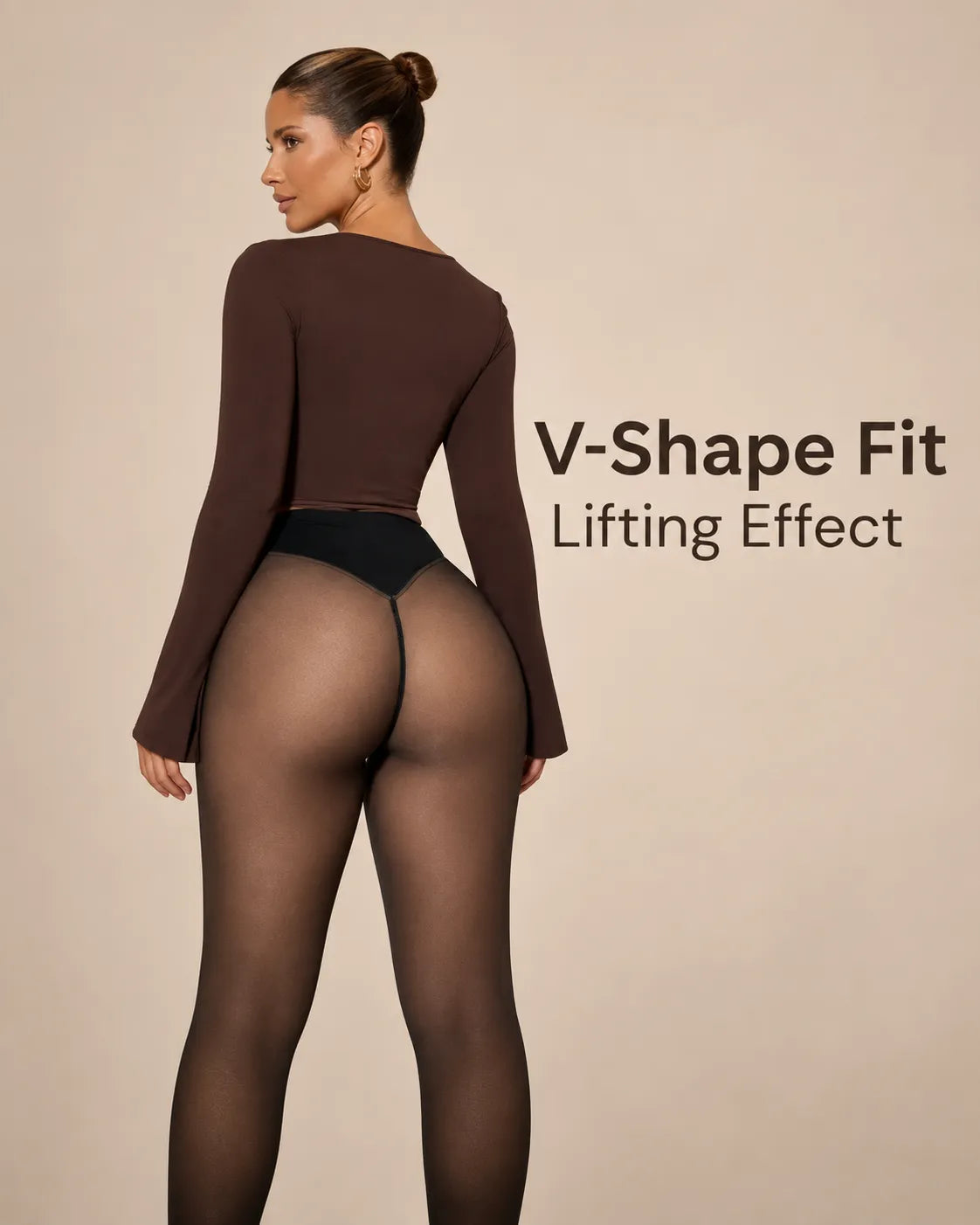 SheerSculpt™ Thermal Tights – Smoothing & Fleece-Lined