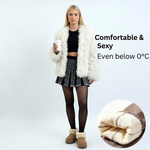 SheerSculpt™ Thermal Tights – Smoothing & Fleece-Lined